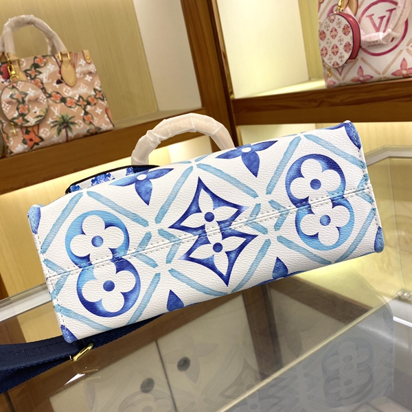 ルイヴィトンバッグ角部分ディテール